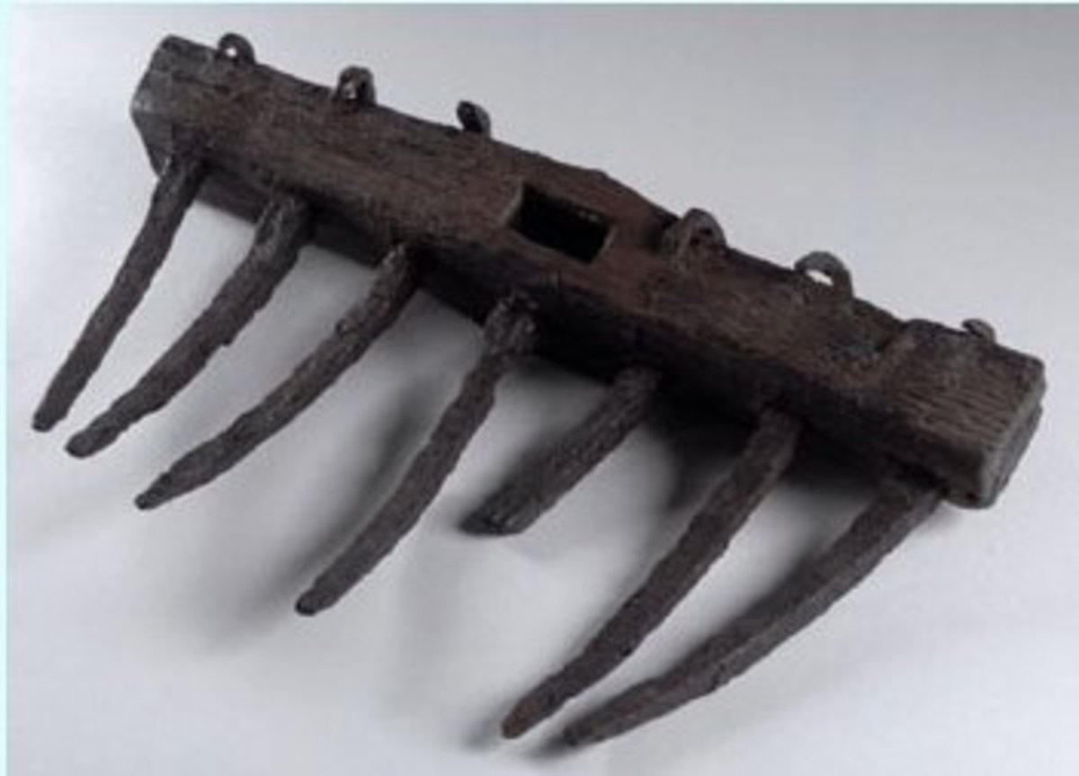 A Roman rake found in England, from the first century 