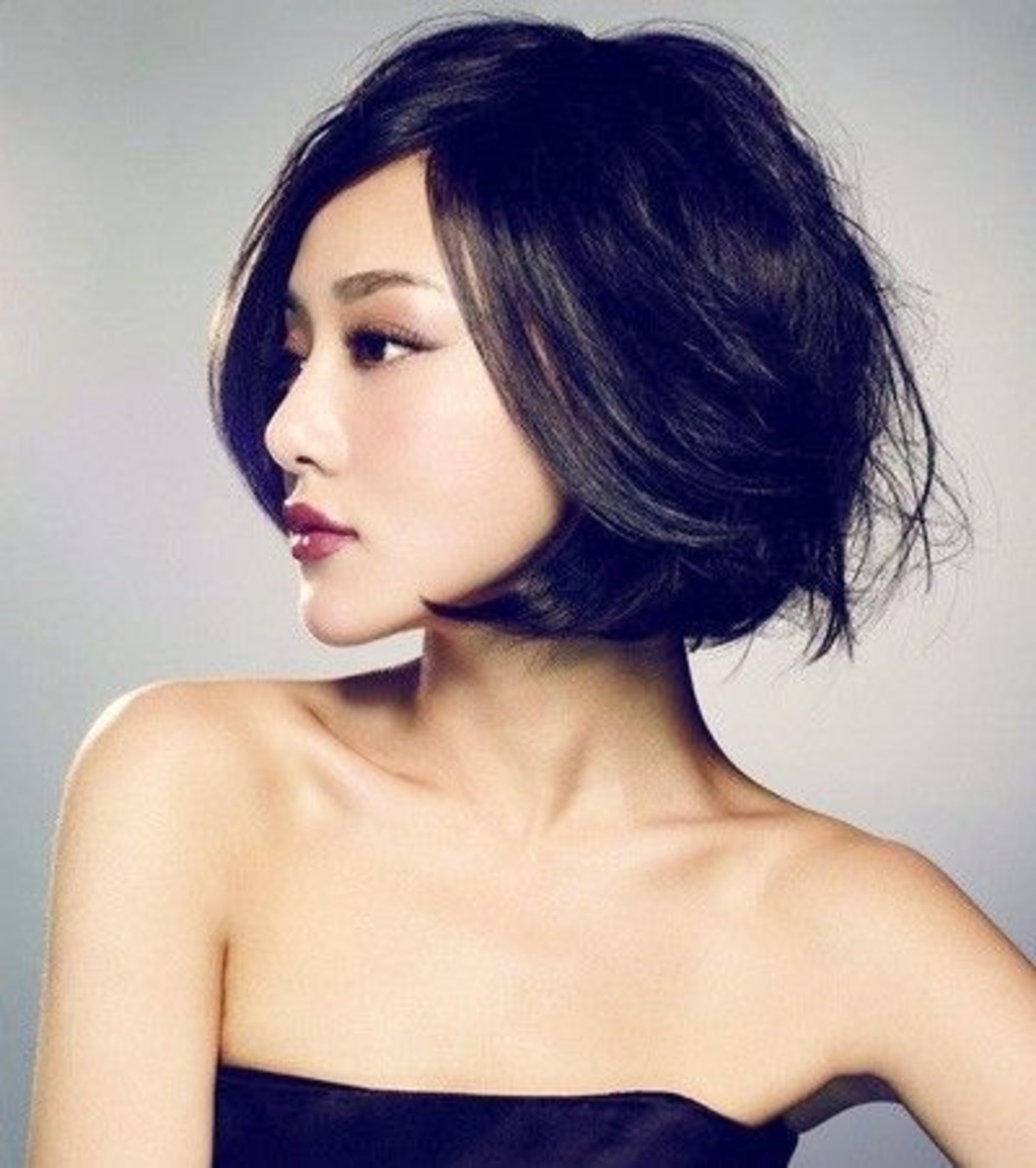 Asian bob haircut