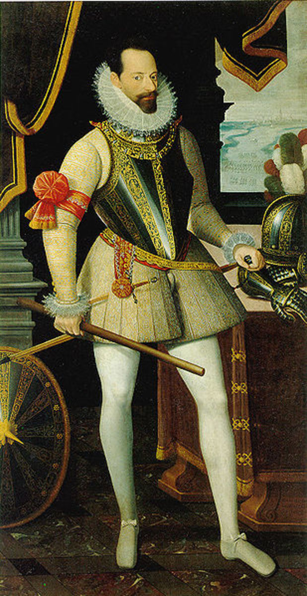 Alessandro Farnese when he was governor of the Flanders, by Jean Baptiste Save