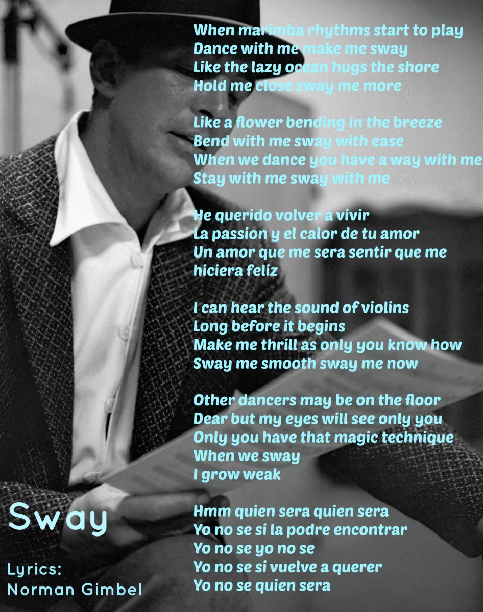 'Sway' English lyrics by Norman Gimbel 1954