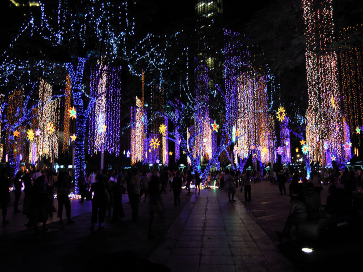 Christmas Lighting Festival in Manila 