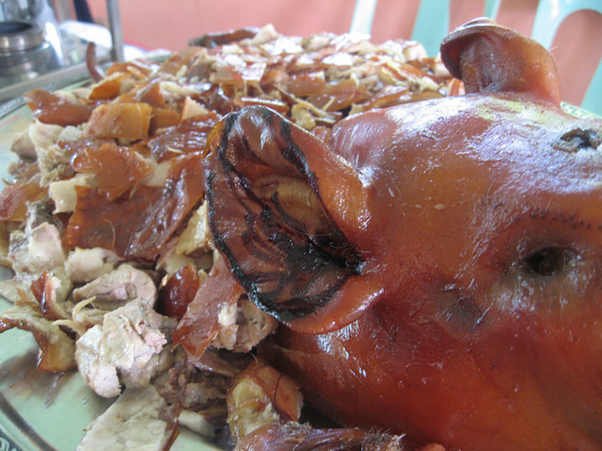Philippines' favorite and Christmas staple; Roasted Pork
