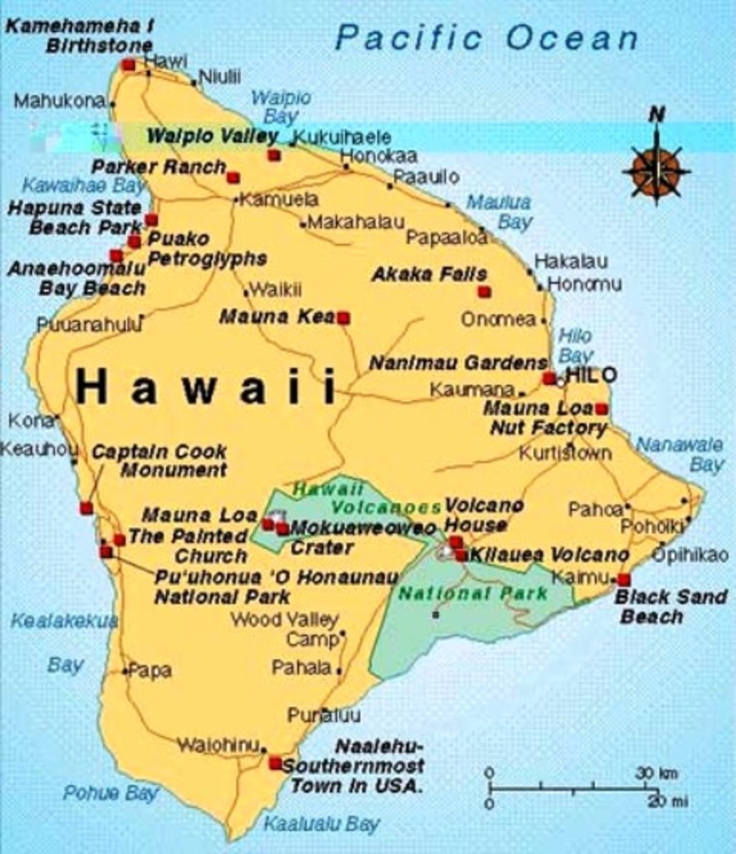 Parker Ranch Hawaii Map Heritage - 29: Death On The Foreshore, Captain James Cook's Last Hours On  Hawaii - Hubpages