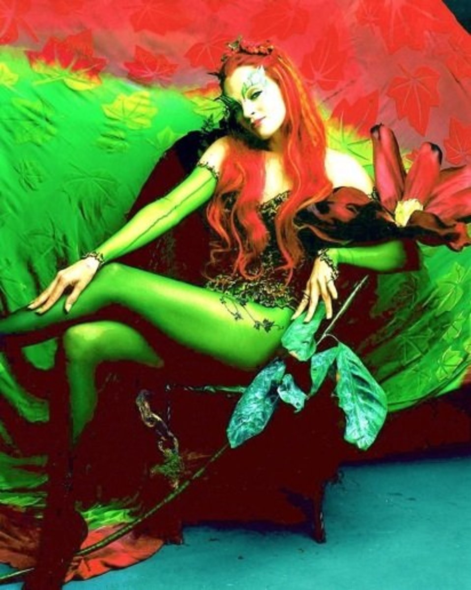 Poison Ivy is a deadly redhead