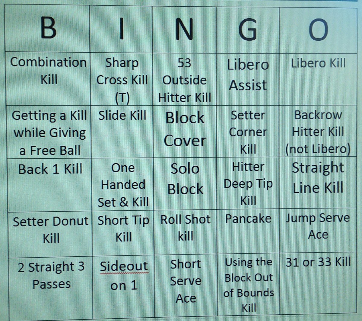 volleyball-drills-bingo