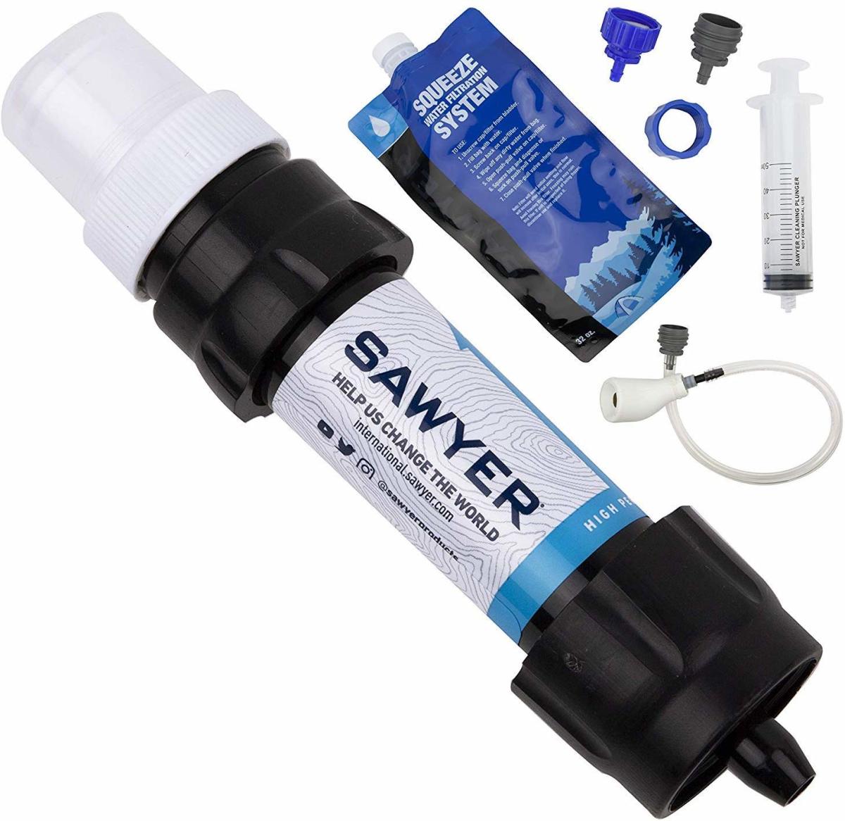 The Sawyer Water Filter is in my opinion a must have