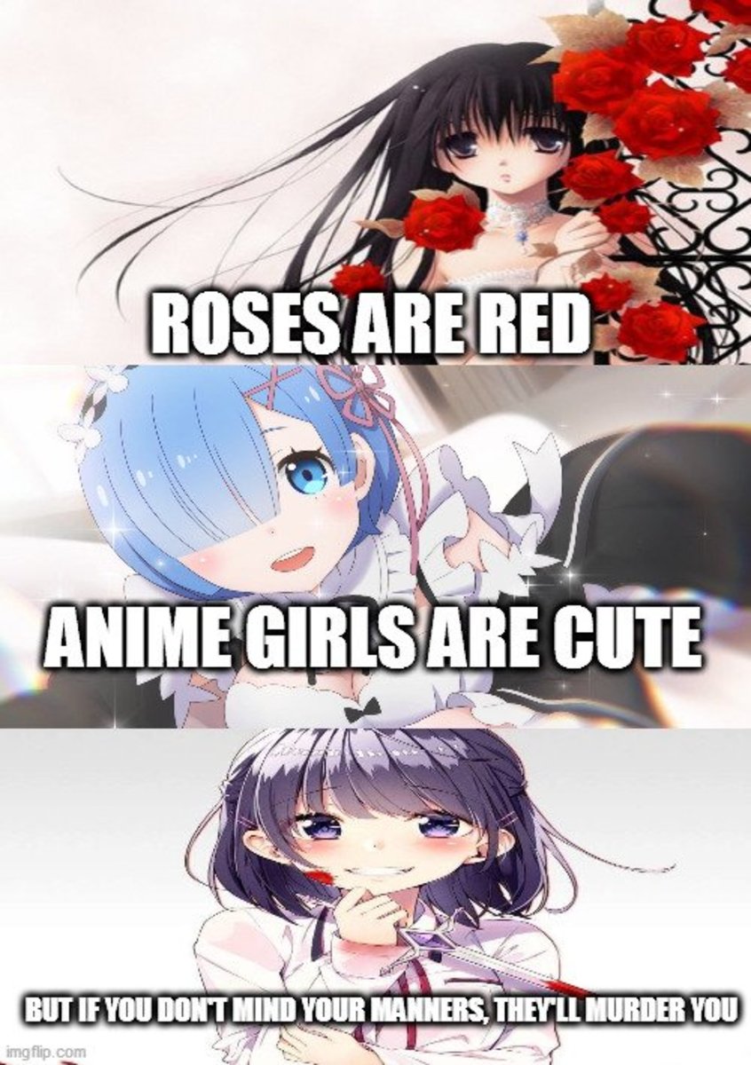 Top Ten Anime Girls I Would Date (And So Should You)