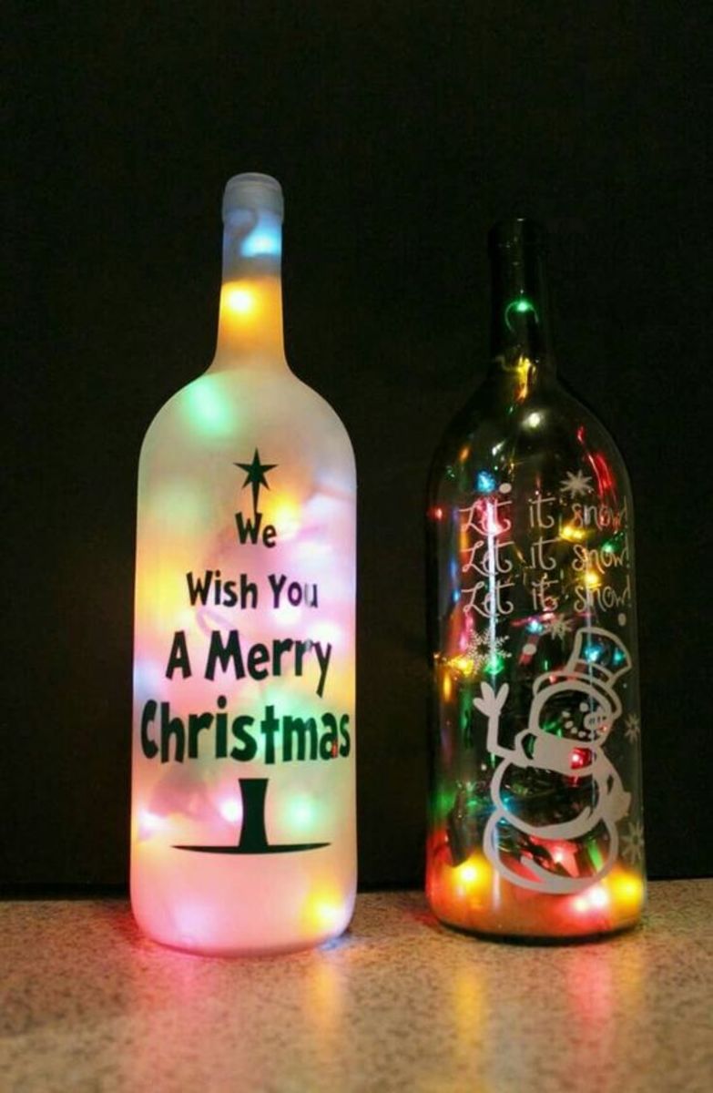 35+ DIY Christmas Wine Bottle Crafts to Put the Fun Into Your Festive