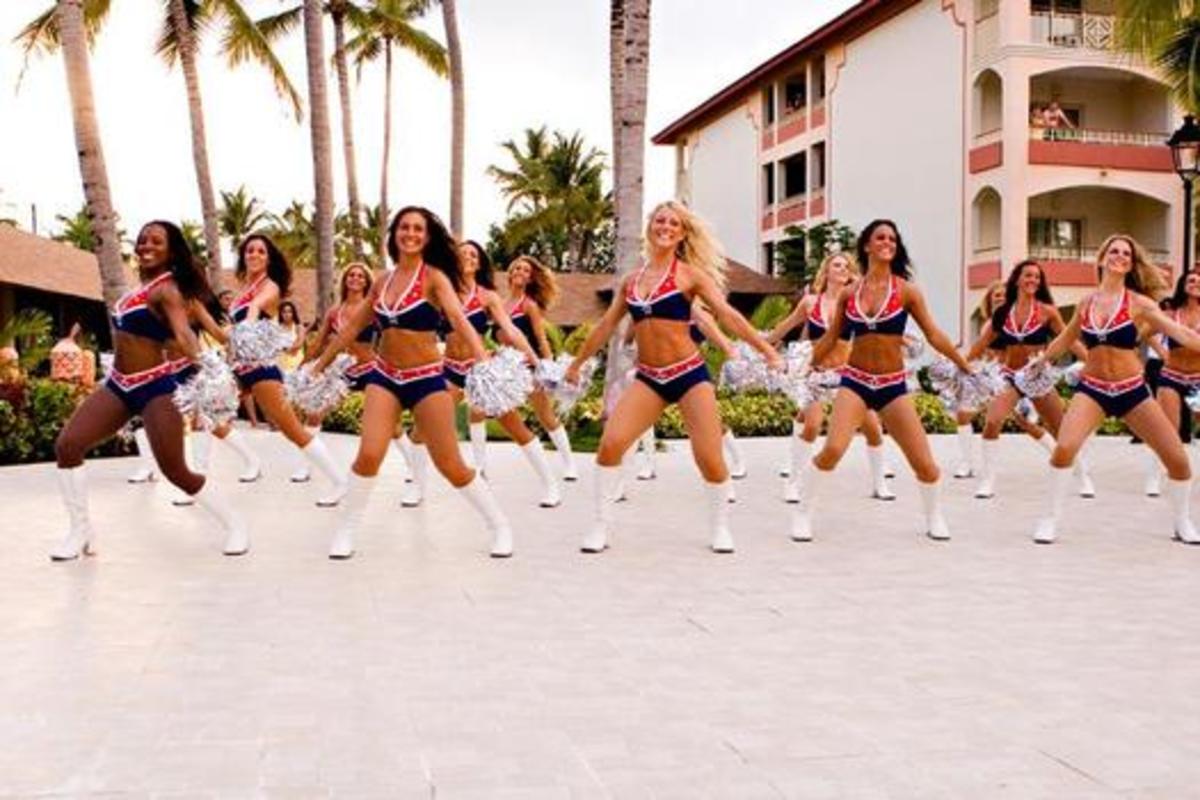 Chiefs Cheerleaders in Punta Cana 