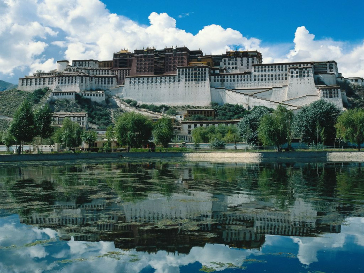 This castle is located in Tibet
