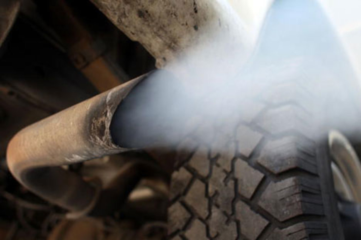 Car exhaust acting as endocrine disruptor