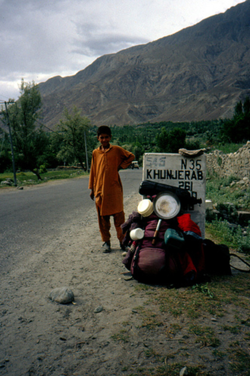The Karakoram Pass