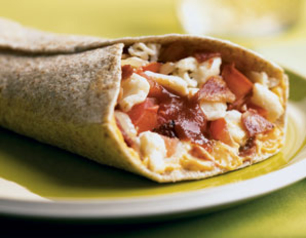 Your breakfast burrito can be as healthy as you make it!