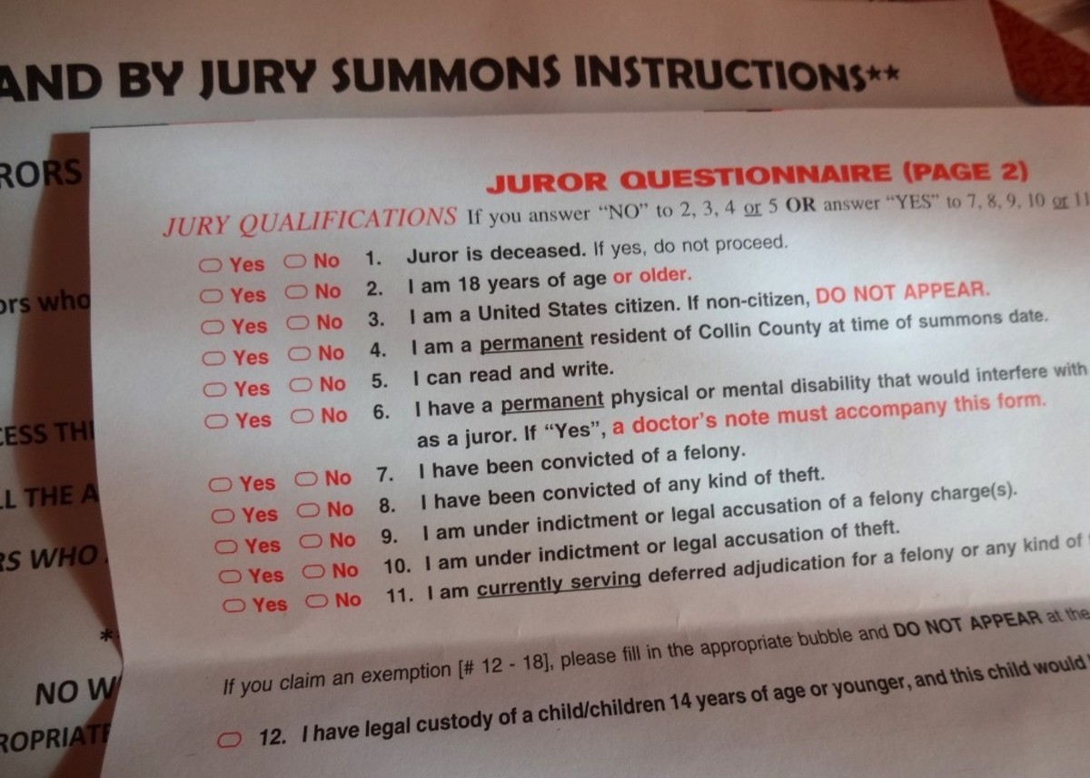 You Have Been Summoned for Jury Service - LetterPile