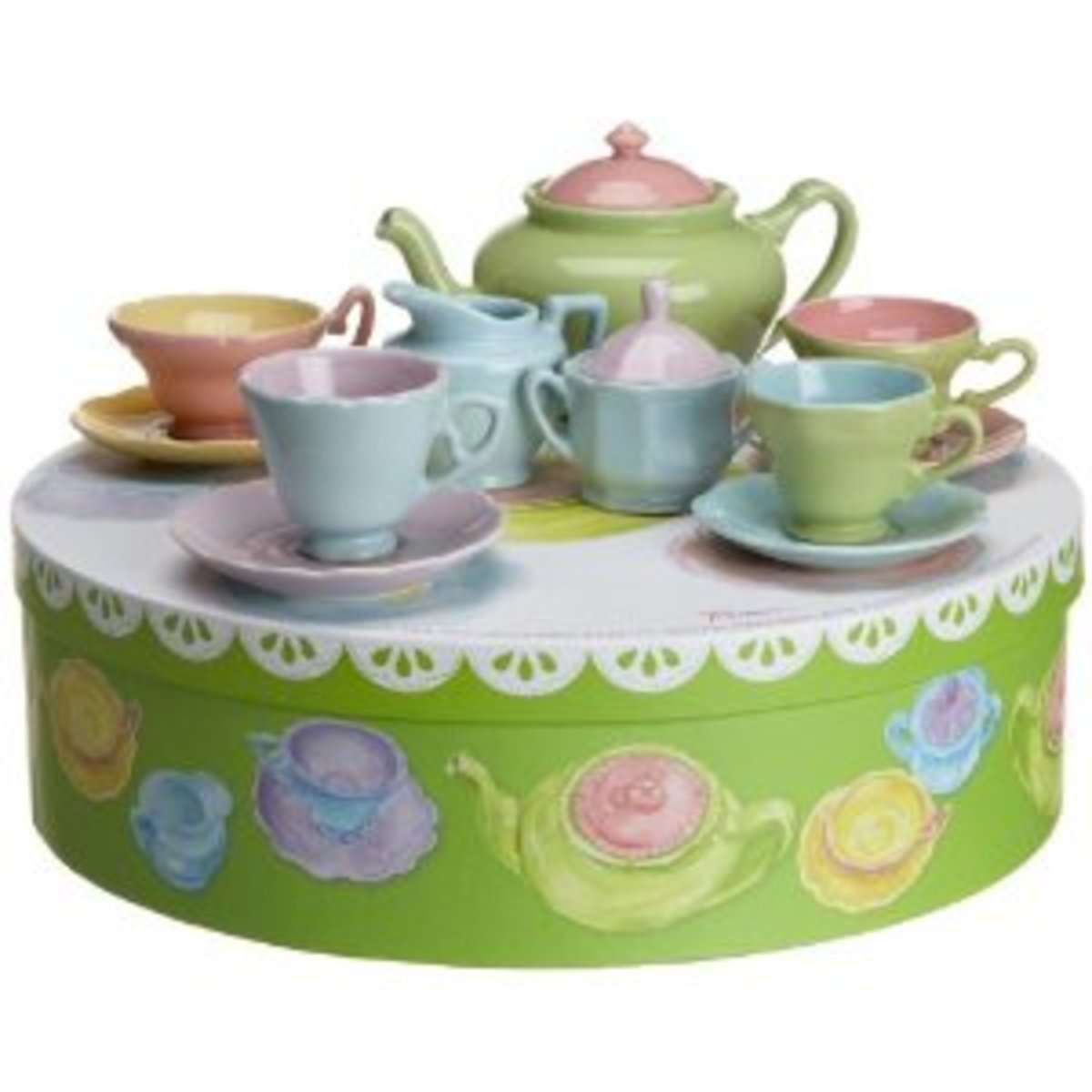Rosanna Tea For Me Too, Gift-boxed Children's Tea Set, Service for 4