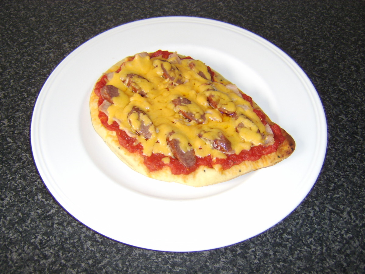 Sausage and Bacon Naan Bread Pizza is just one of the recipes featured on this page