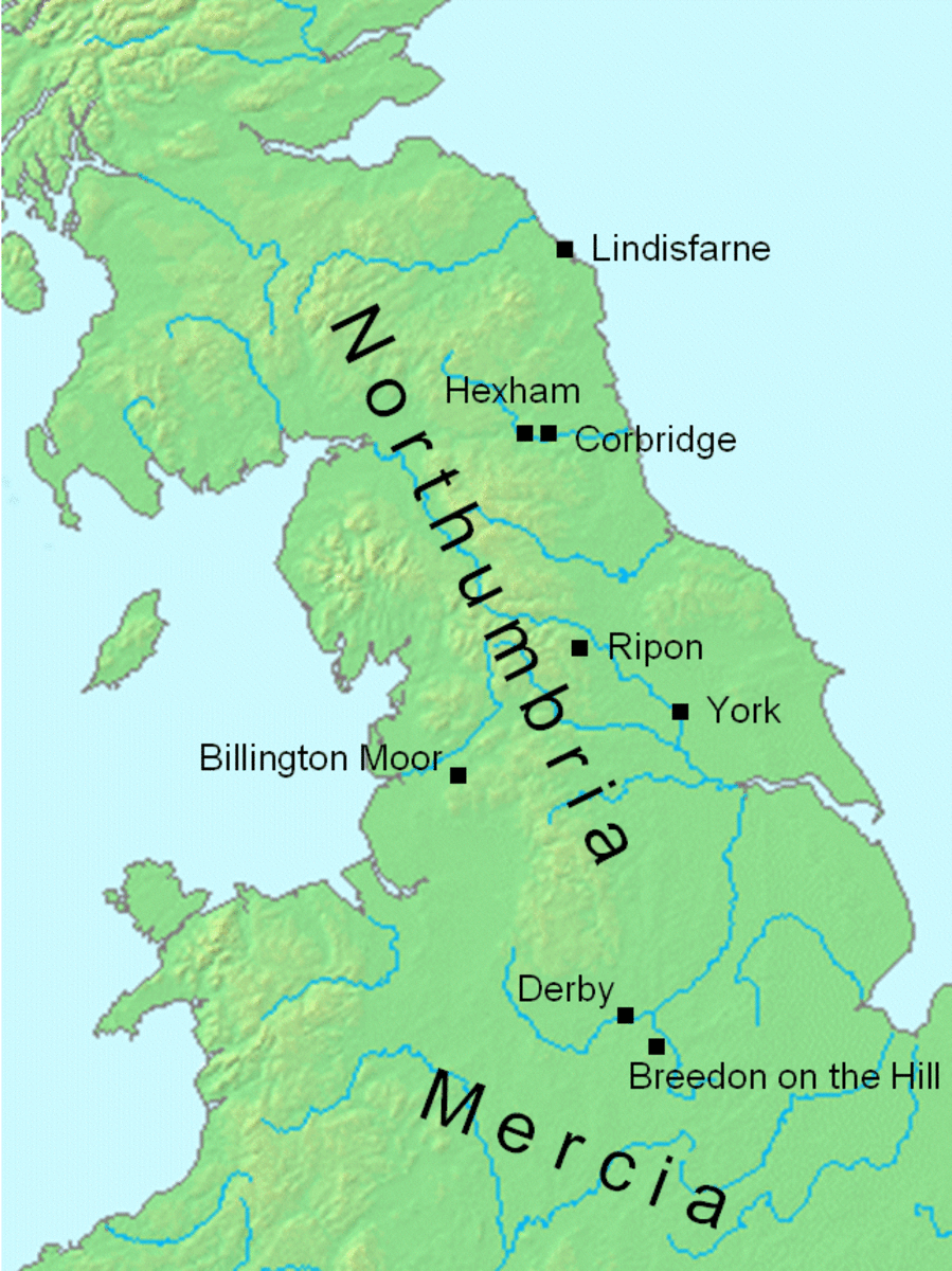 Northumbria, not the easiest earldom to rule. Once a kingdom, at other times two kingdoms either side f the Tees (Bernicia and Deira - part of the Danelaw for most of the 10th Century, Eirik Haraldsson's kingdom of Jorvik near the end of the 10th)