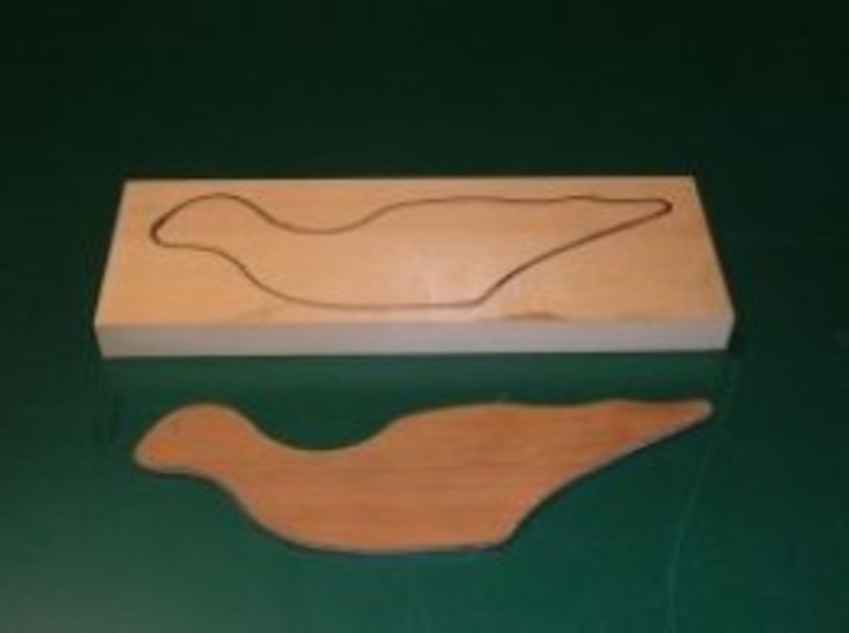 Decoy pattern and carving blank