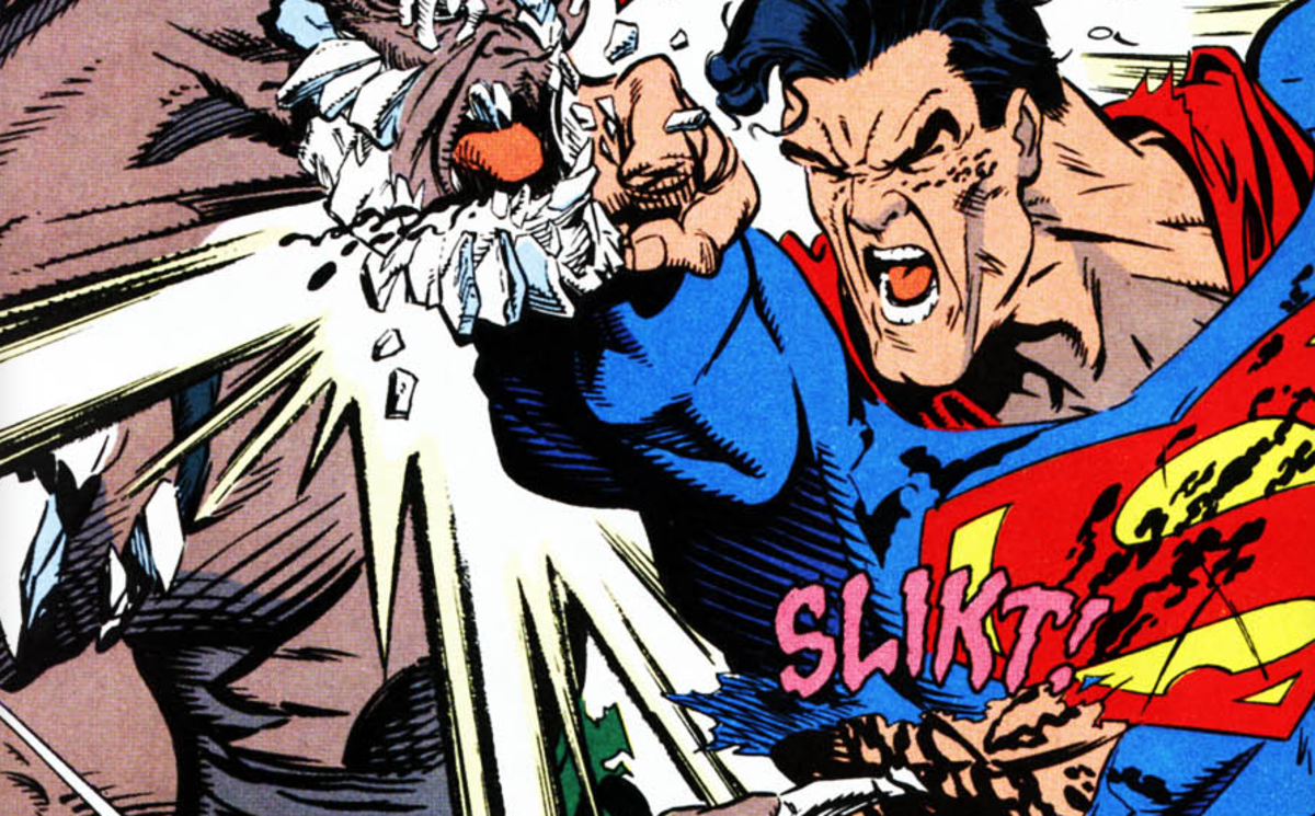 SUPERMAN  El DOOMSDAY Bizarro de los COMICS 