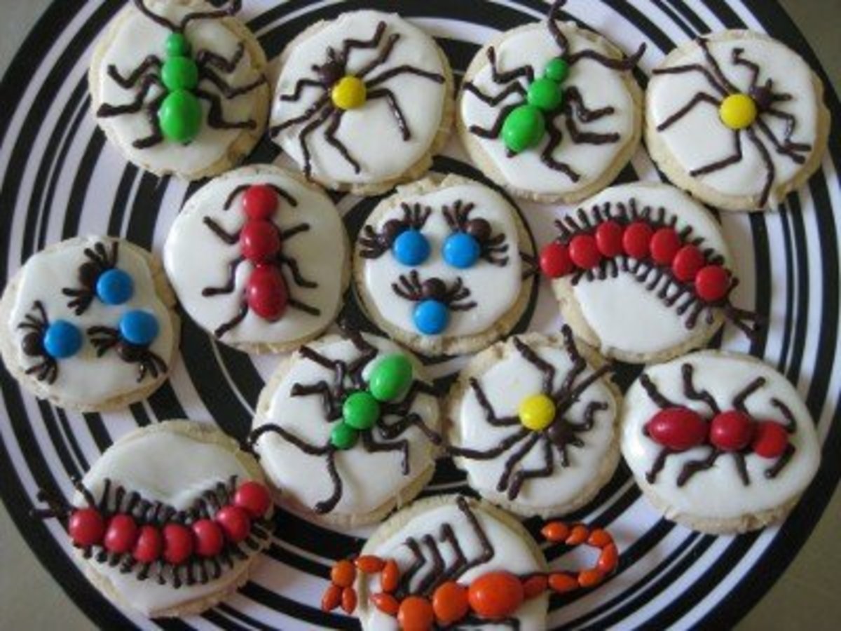 Sugar Cookies with Bugs