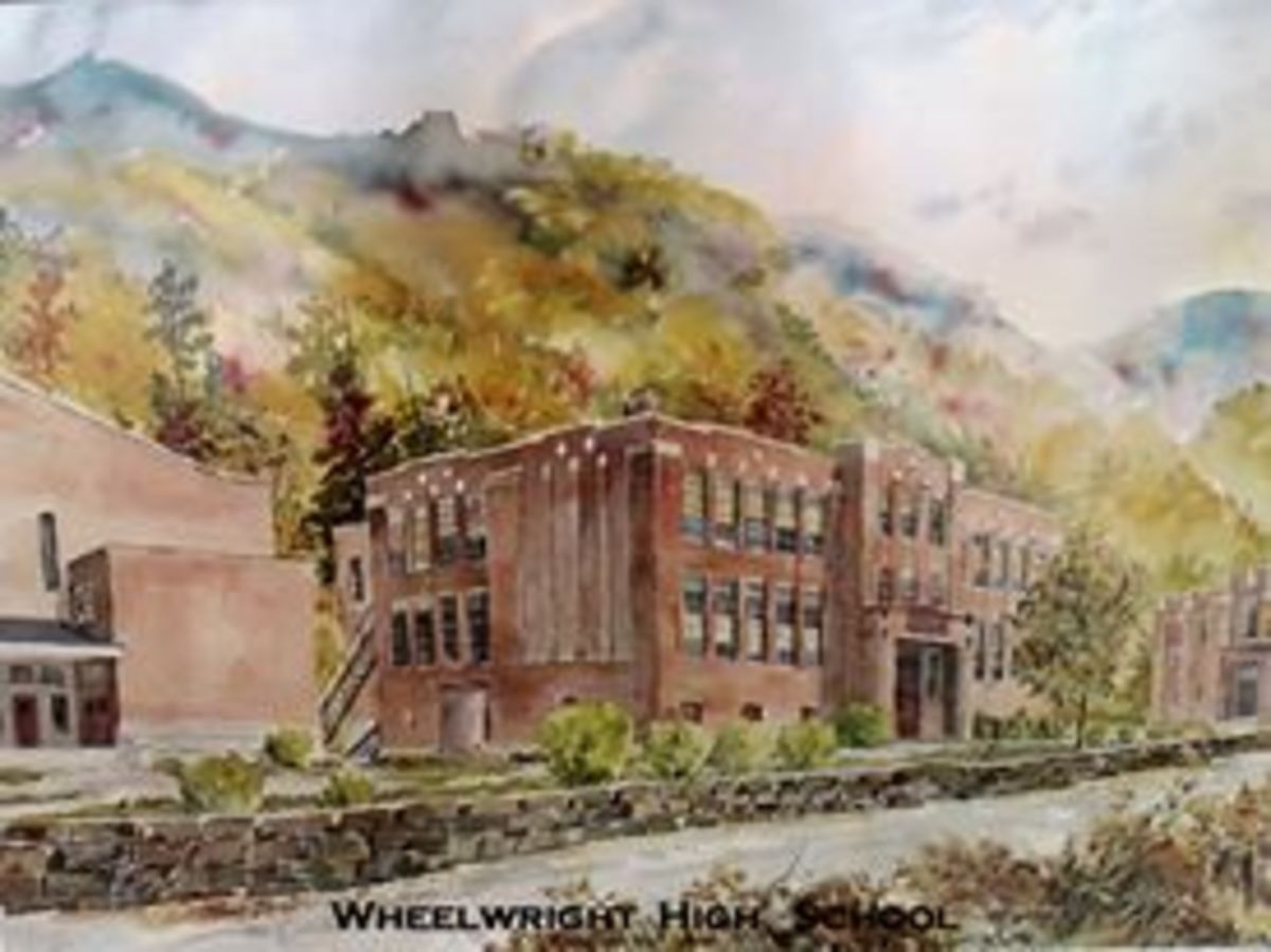 Every Picture Tells a Story. Pictures of Wheelwright Kentucky LetterPile