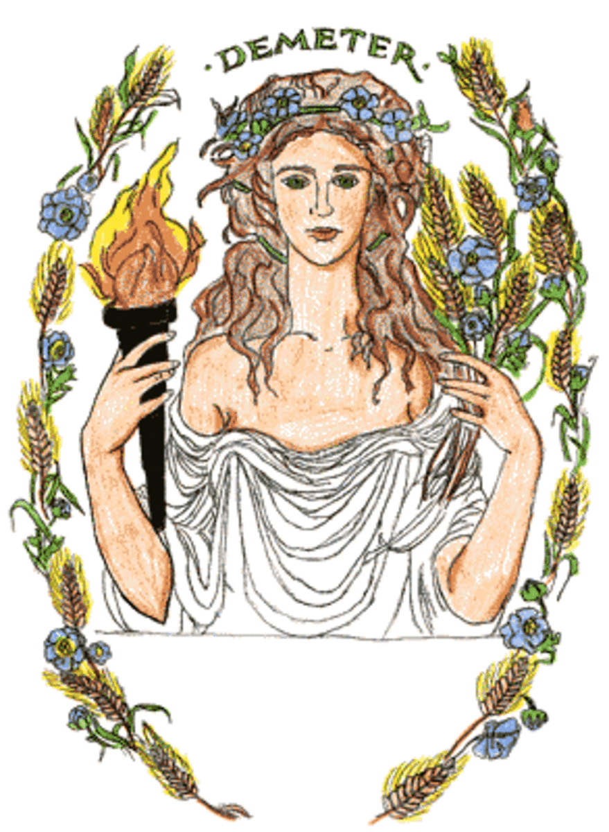 Demeter is the fertility goddess, and one of those mothers that do not give up easily, even if it means playing hardball with Zeus.
