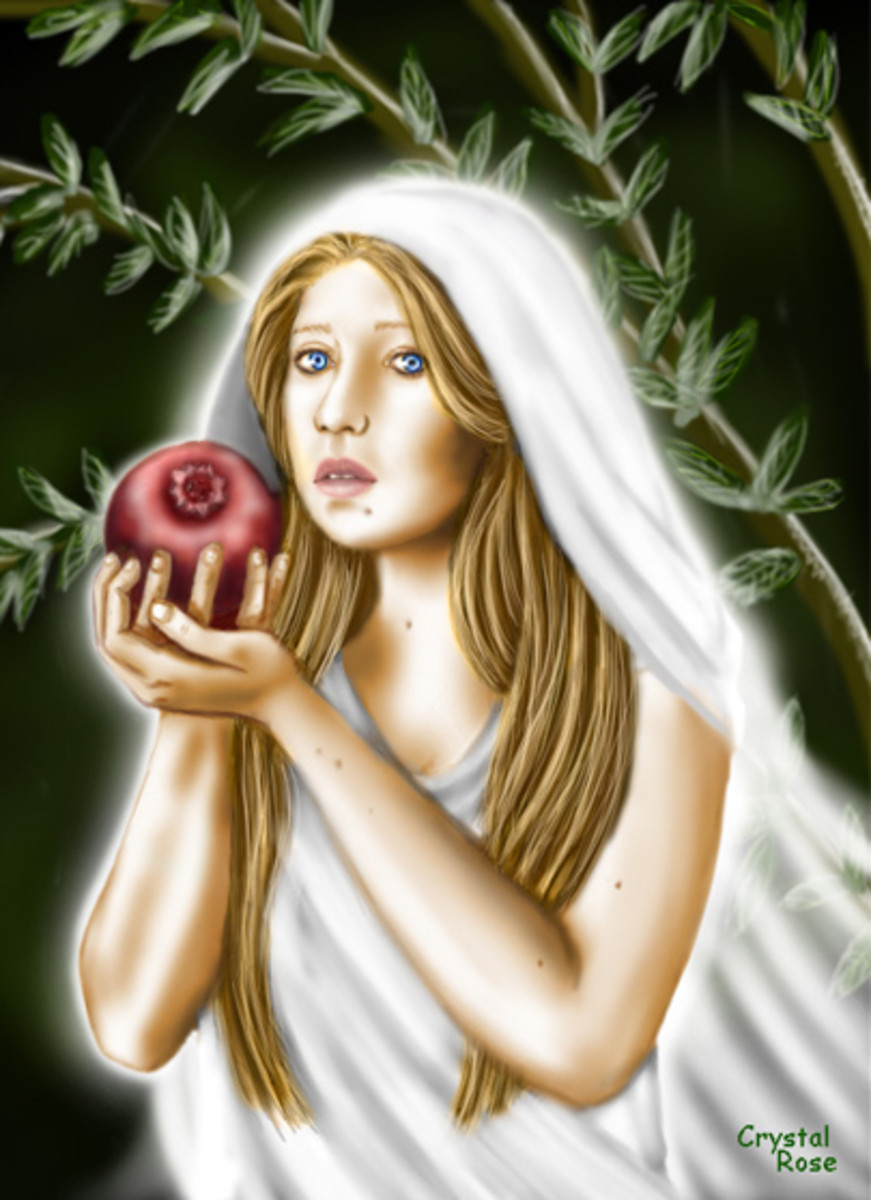 Persephone and Seasonal Changes, Greek Mythology Explaining Scientific ...