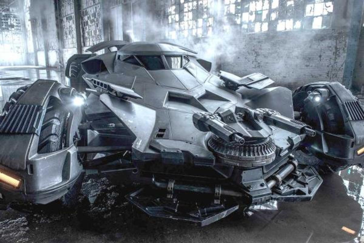 The "Dawn of Justice" Batmobile