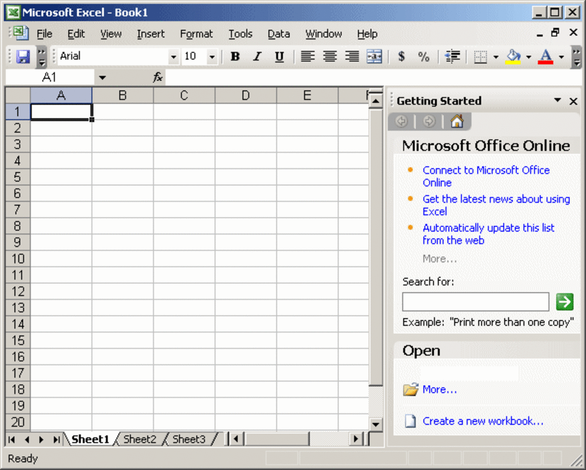 Вопросы ms excel. Microsoft excel 2003. Окно excel 2003. Лист Microsoft Office excel. Онлайн офис excel.