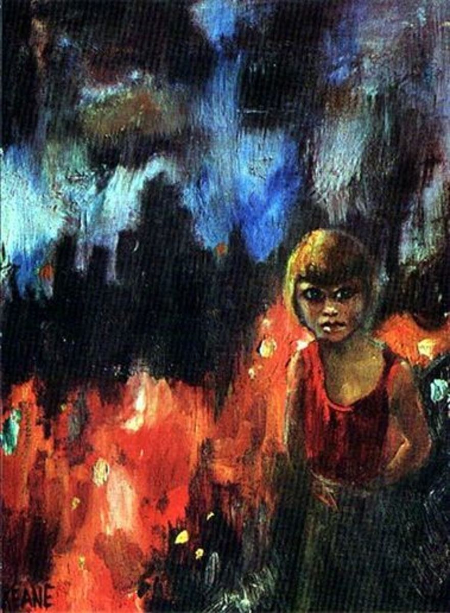 "Survival" by Margaret Keane 1964