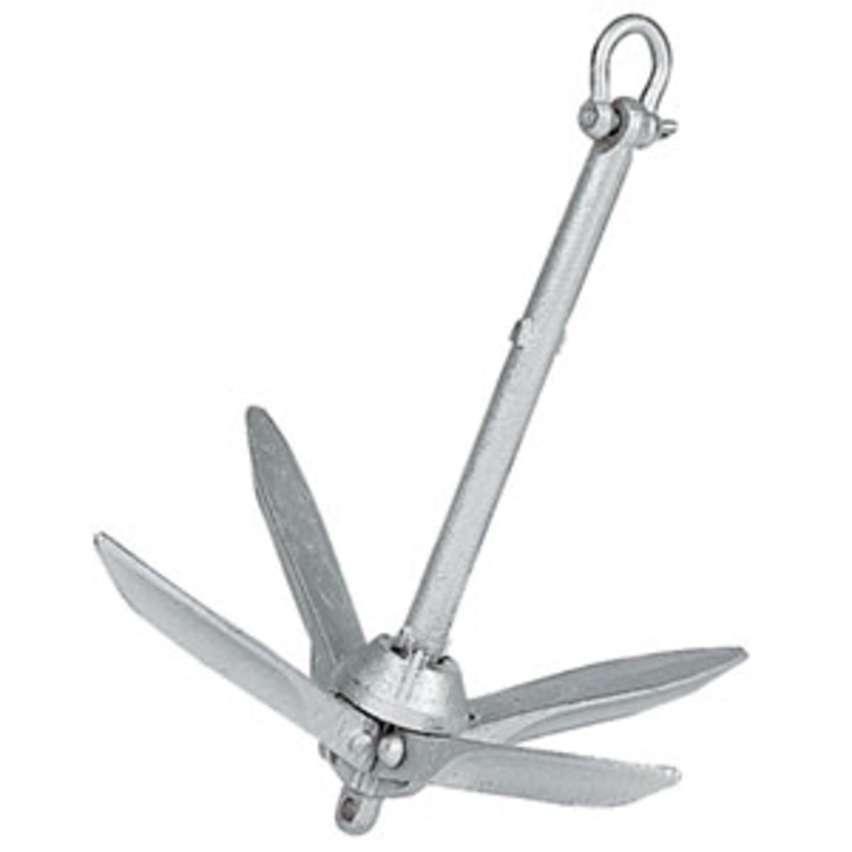 This model is collapsible and is perfect for modifying it into a 'breakaway' anchor, specifically for reef fishing.