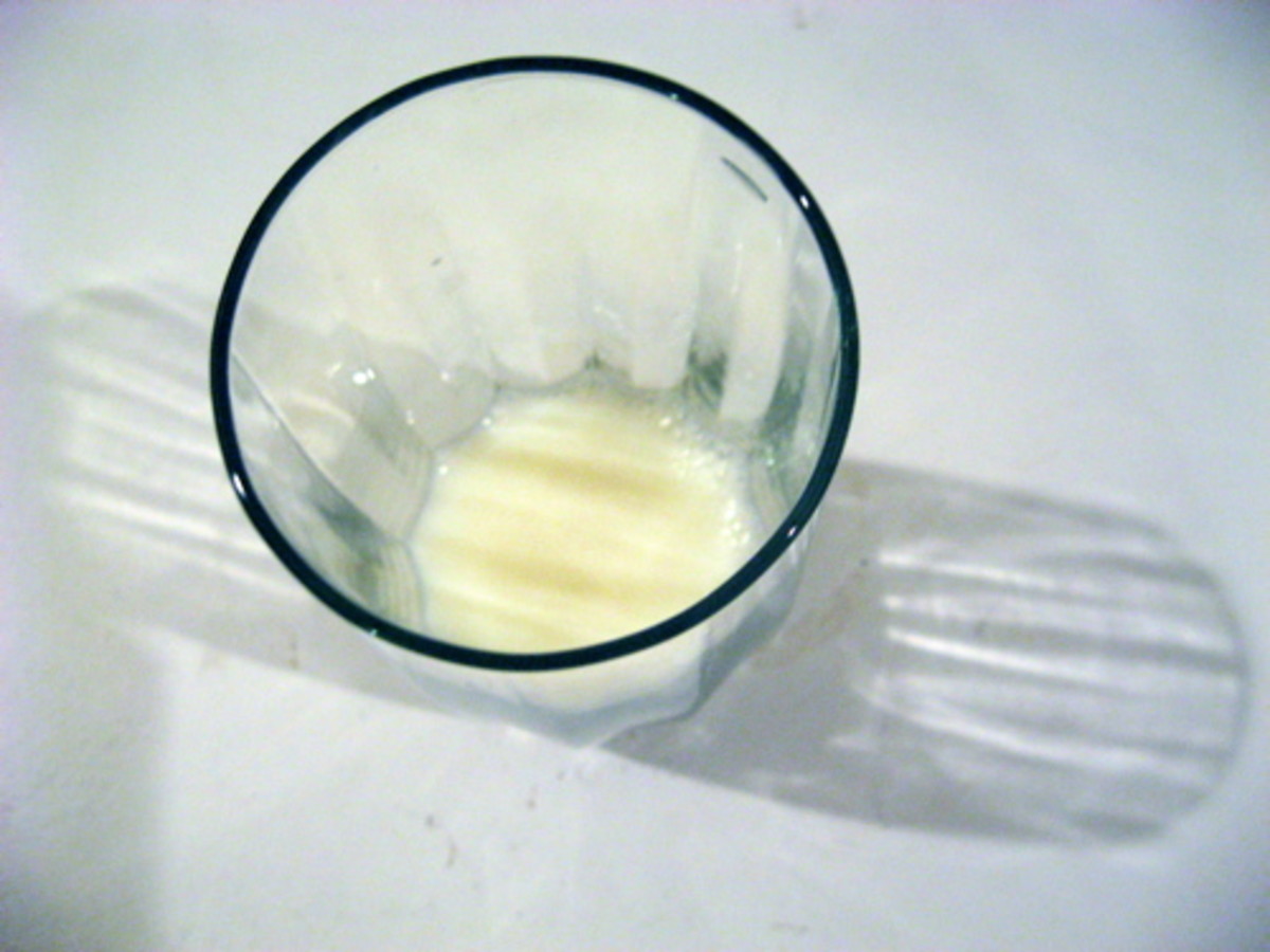 Glass of milk / Photo by E. A. Wright