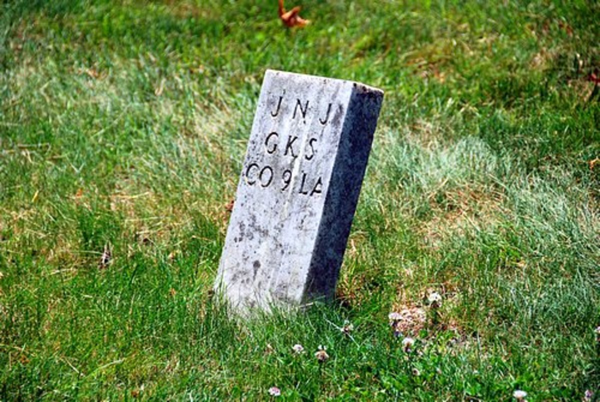 Confederate Grave Marker