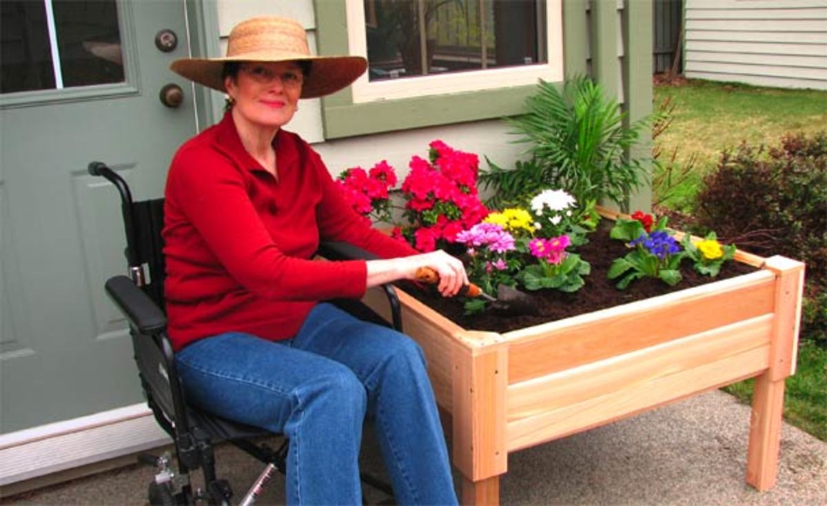 Concrete Raised Bed Garden, How To Build Raised Garden Beds For Disabled