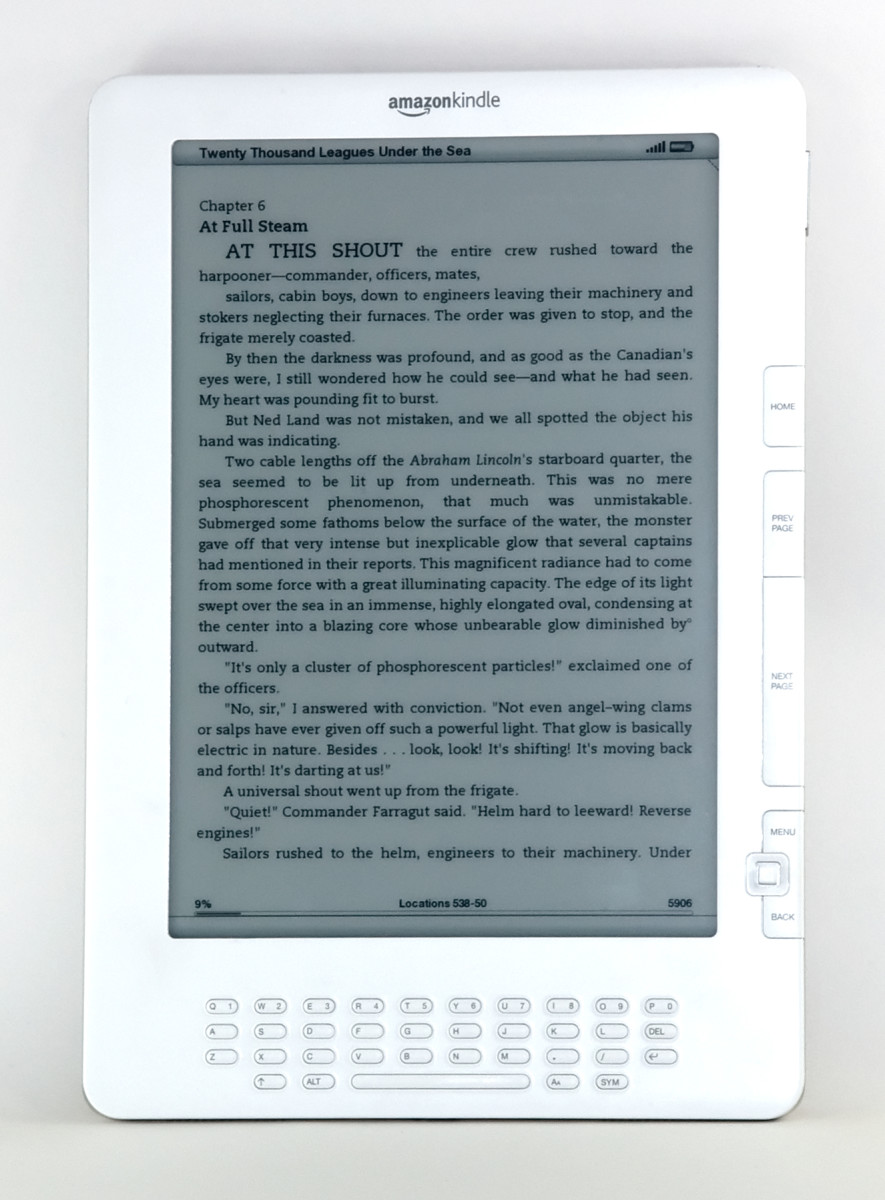 Kindle VS Real Books - Will E-Books Replace Traditional Books?