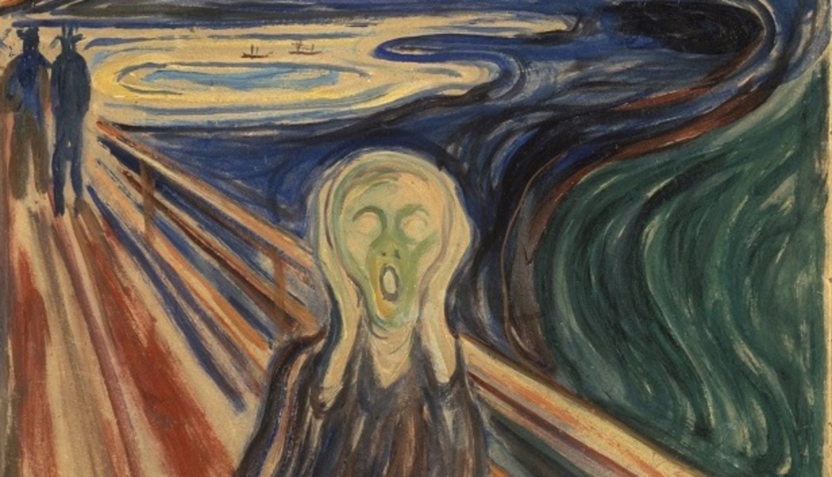 "The Scream" by Edvard Munch, 1910