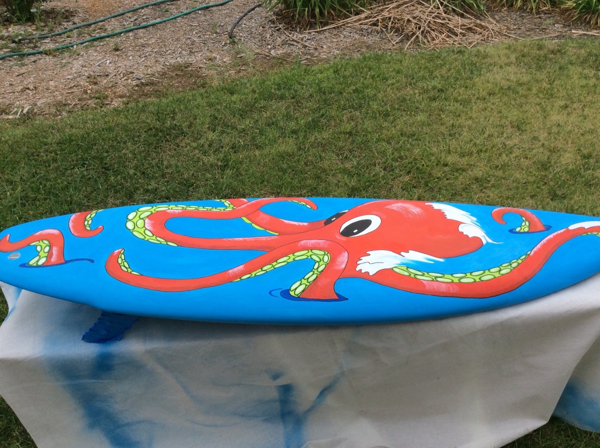 How to Paint a Surfboard Using Molotow Paint Markers HubPages
