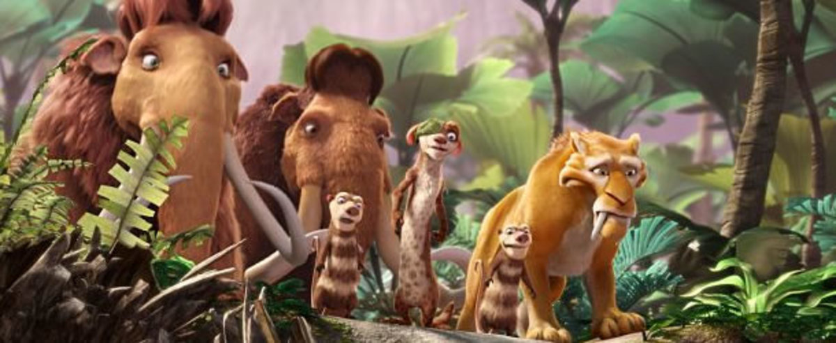MOVIE REVIEW OF ICE AGE: DAWN OF THE DINOSAURS THE MOVIE