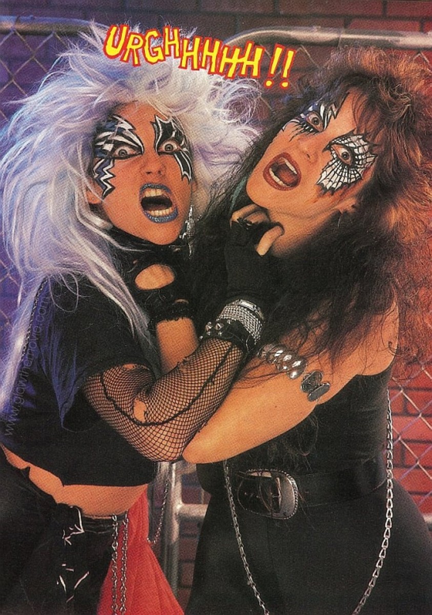 Heavy Metal Sisters-Spike and Chainsaw