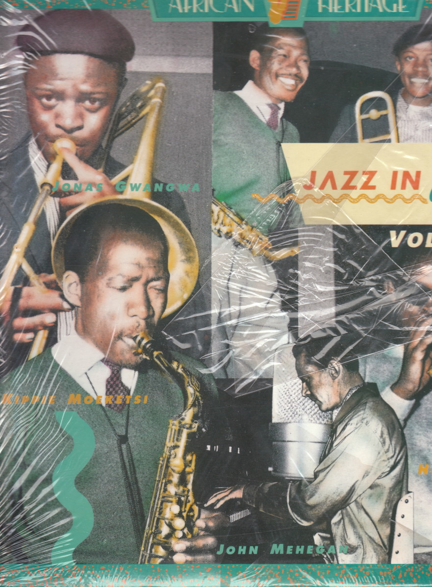 Jazz in Africa Vo. 2 included John Mehegan, Chris Joseph, Kipiie Moeketsi,Huhg Masekela, Jonas Gwangwa, Claude Shange and Gene Latimore
