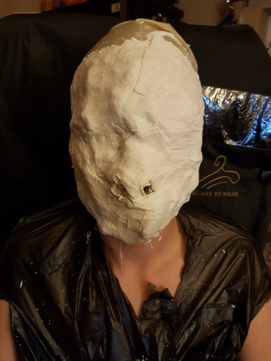 How to Make a Facial Plaster Cast (with and without alginate) - HubPages