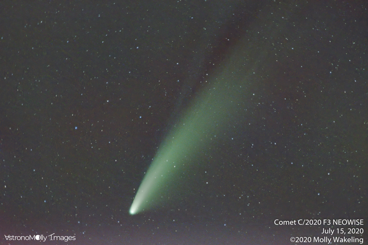 Remembering Comet NEOWISE: Video, Prose and a Short Poem