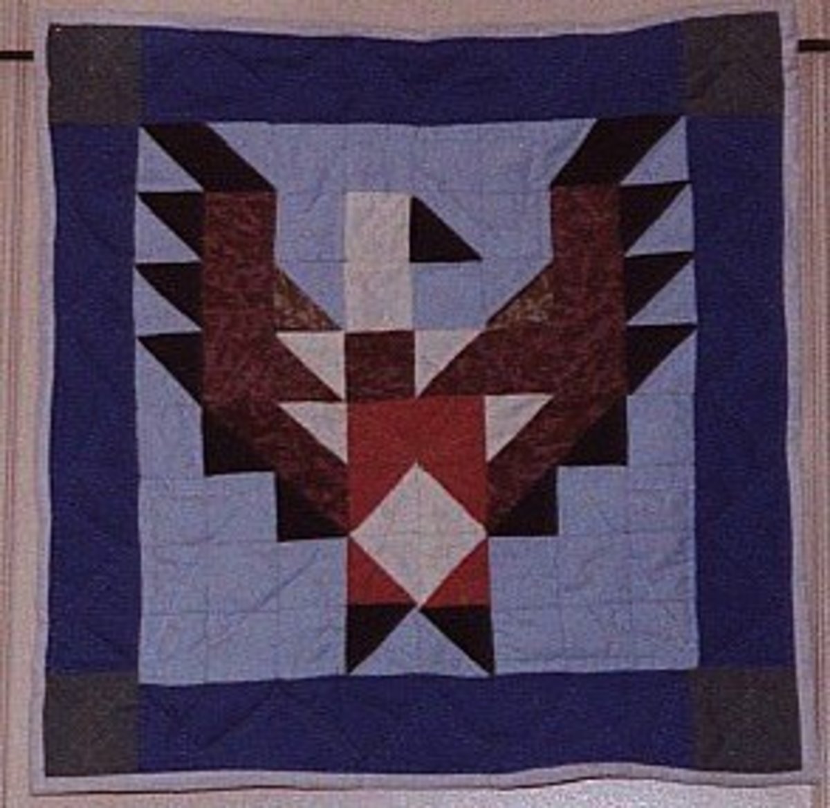 Sew a Patchwork Eagle Wall-hanging - Free Pattern