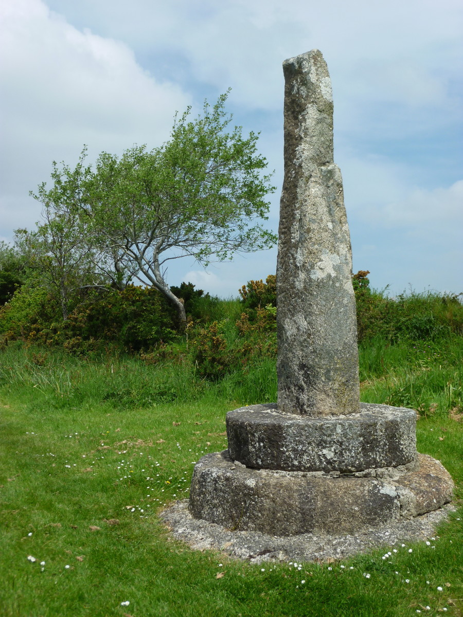 The Tristan Stone - a seven foot memorial erected in penitence?