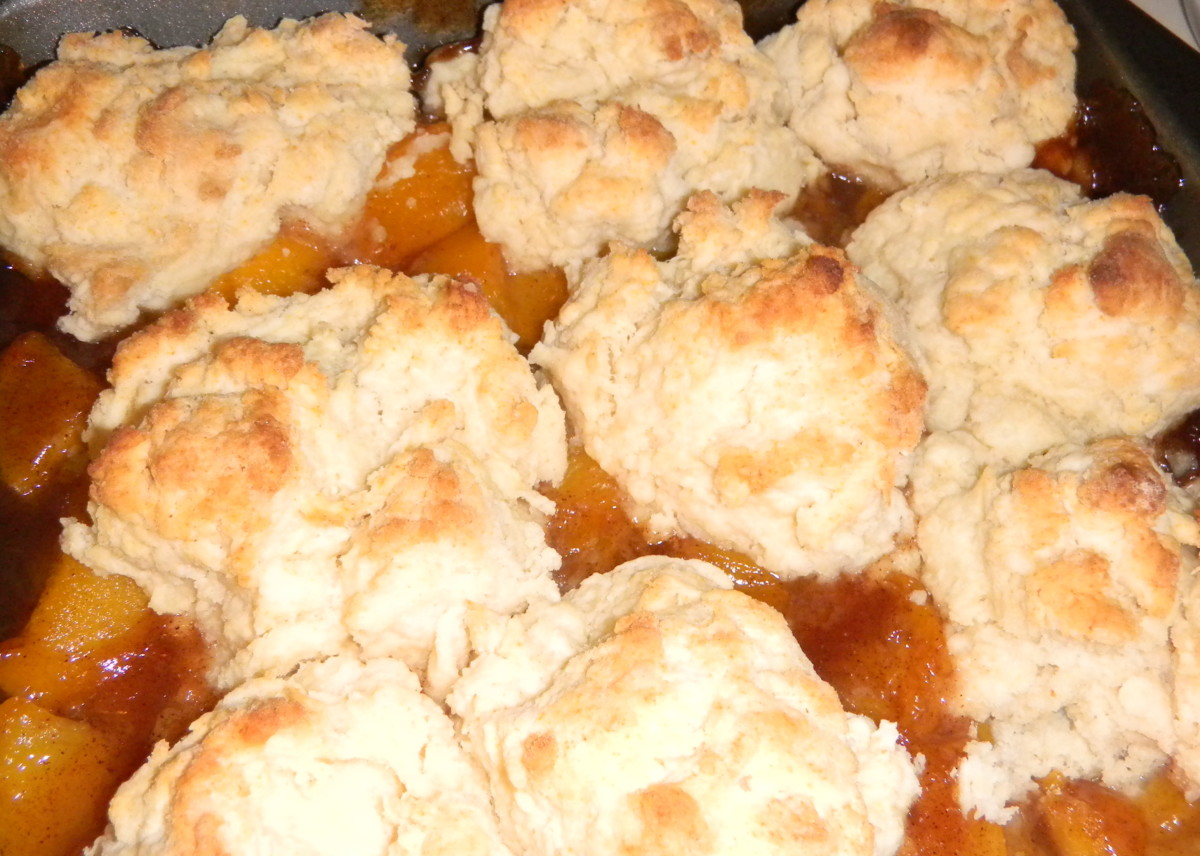 Dessert Comfort Food: Peach Cobbler Recipe