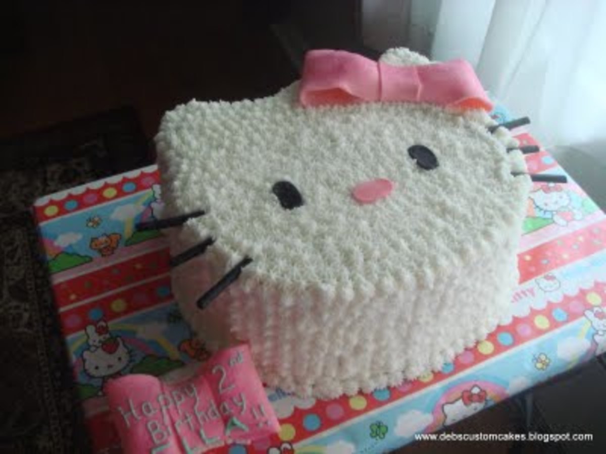 How To Make Your Own Hello Kitty Cake