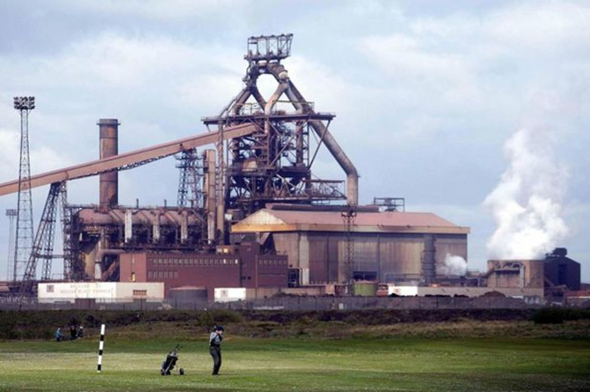 Redcar's steel works were taken over by Corus in the 80s, shut down and opened by Indian company Tata. They said 'Ta-ta' to Teesside. The knock-on was felt around the area, and not just in industry.  