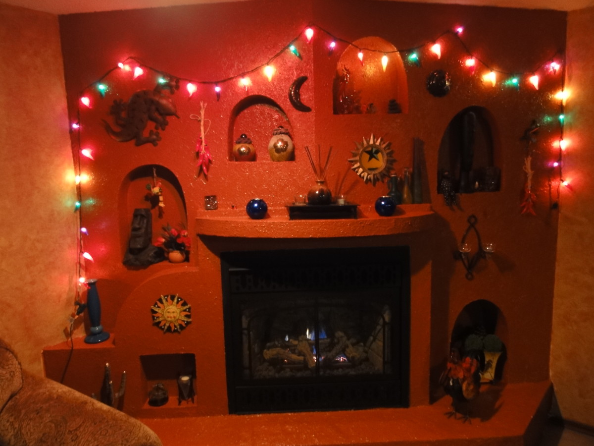 How to Build a Spanish Adobe Fireplace Grotto and Create Your Own