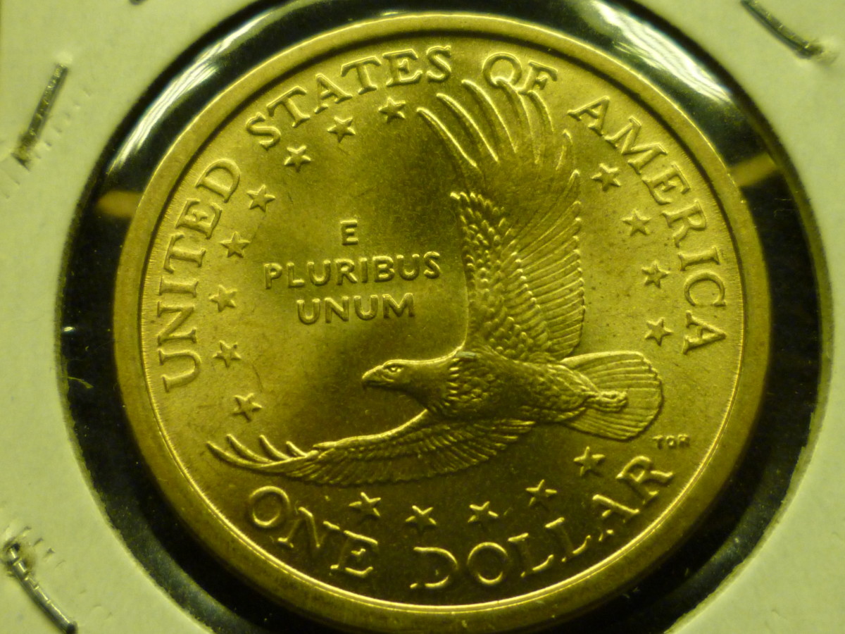 Sacagawea Dollar Reverse 2000-2008.