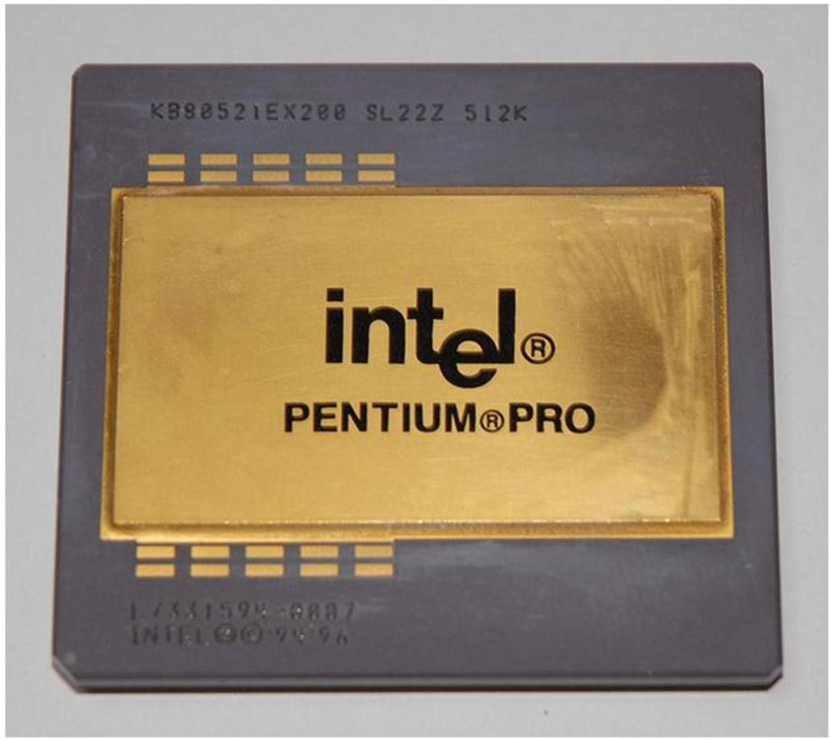 Intel Pentium Pro Obtained under Creative Commons License from http://www.flickr.com/photos/lrosa/2168719028/